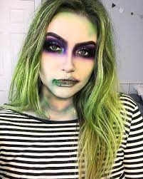 Female beetlejuice costume beetlejuice makeup beetlejuice movie beetlejuice halloween halloween makeup looks halloween dress beetlejuice beetlejuice beetlejuice! 40 Diy Disney Halloween Costumes For Kids Adults Hike N Dip Halloween Makeup Diy Beetlejuice Halloween Beetlejuice Makeup