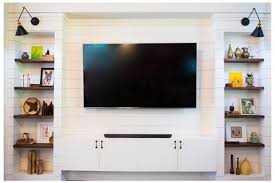 I was so disappointed my other entertainment center was 30 inches high i did not read or look this is 24 my fault i didn't look at the height i had no idea something like that would be 24 inches in the living room very very disappointed. 25 Best Tv Wall Ideas How To Arrange A Wall With A Tv Apartment Therapy