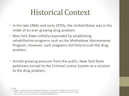 The Rockefeller Drug Laws An Historical Overview Jennifer M