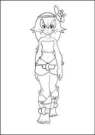 Wakfu is a transmedia project from ankama consisting of an animated series, a video game, a card. Amalia Sheran Sharm From Wakfu Coloring Page