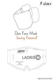 Three free face mask patterns tested for fit, sizing, and sewing skills required. Dart Face Mask Free Sewing Patterns Easy Face Mask Diy Face Mask Tutorial Easy Face Masks