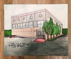 The Office Pam S Painting There S A Lot Of Beauty In Ordinary Things Isn T That Kinda The Point Painting The Office How I Met Your Mother