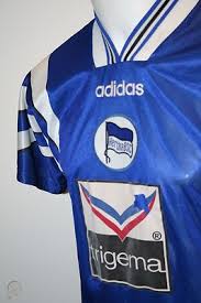 Maybe you would like to learn more about one of these? Vintage Adidas Hertha Bsc Berlin Football Shirt Trikot 1996 97 S Small 267957073