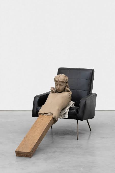 Work by Mark Manders