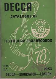 Record Catalogues Chart Books And Discographies Decca