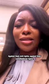 Jasmine Crockett is FURIOUS that illegal aliens are being kidnapped and  thrown out of the country “against their constitutional rights”