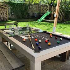Outdoor Pool Table Luxury Pool Tables Pool Dining Table Experts In 2020 Outdoor Pool Table Pool Table Dining Table Pool Table Room