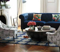 Take a seat and snuggle up on this delight this cold season. Interior Design Tips Blue Velvet Chesterfield Sofa