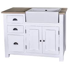 Installé dans la deuxième cuve de l'évier, il est directement intégré au plan de travail. Meuble Evier Cuisine Personnalisable 120cm Depot Des Docks
