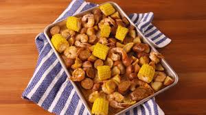 Sheet Pan Shrimp Boil Delish Youtube