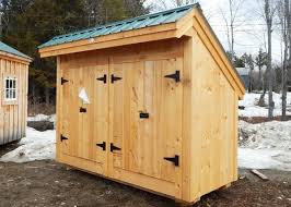 Solidly made with four fixed and two opening windows, there are two internal shelves and lots of room for plants, pots and compost. Garbage Shed Plans Diy Trash Can Shed Plans