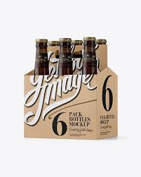 Download Kraft Paper 6 Pack Amber Bottle Carrier Mockup 3 4 View In Bottle Mockups On Yellow Images Object Mockups In 2020 Bottle Mockup Mockup Free Psd Free Psd Mockups Templates PSD Mockup Templates