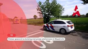 Fietser gewond na botsing met groep wielrenners in Maastricht