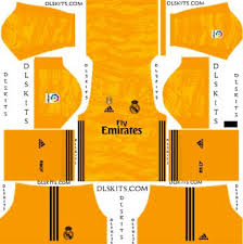 Real Madrid 2019 2020 Dream League Soccer Kits Logos Real Madrid Kit Soccer Kits Real Madrid Goalkeeper