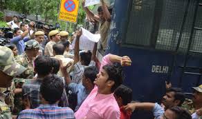 Image result for protest images bihar student
