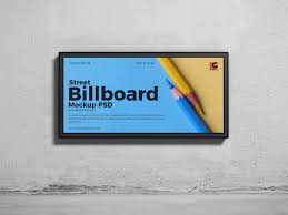 Free Street Billboard Mockup Psd For Advertisement Freebies Fribly Billboard Mockup Billboard Billboard Design