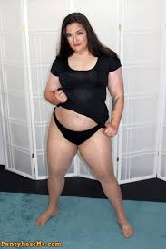 Brunette BBW Milf Phoenix In Nude Pantyhose | Sexy Amateurs and Candids All  In Hosiery