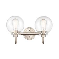 Innovations Lighting Olivia Satin Nickel Two Light Led Bath Vanity 437 2w Sn Cl Led Bellacor