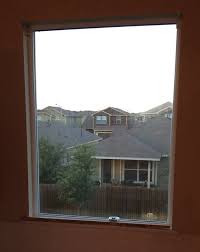 How To Frost A Window For Privacy Frosted Window Diy