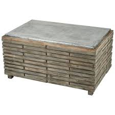 Sterling Boone Farmhouse Coffee Tables Salvaged Grey Oak On Trend Galvanized Metal Finish Coffee Table Coffee Table Farmhouse Grey Oak