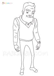 We have now placed twitpic in an archived state. Hello Neighbor Coloring Pages 22 New Images Free Printable