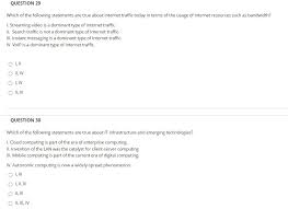 Solved Question 27 Which Of The Following Statements About Chegg Com