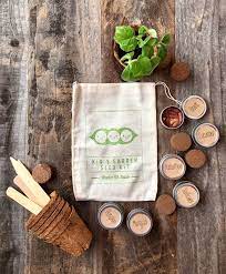 Children S Garden Seed Kit Kid S Garden Kit Etsy In 2021 Gardening For Kids Seed Kit Kids Gardening Kit