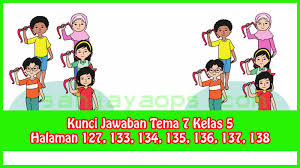 Kunci jawaban tema 7 kelas 5 halaman 141. Kunci Jawaban Tema 7 Kelas 5 Halaman 127 133 134 135 136 137 138 Sanjayaops