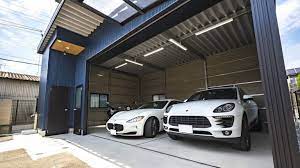 春日井市車庫 愛知県小牧市で車庫 ガレージ カーポートのことなら三喜工務店 車のガレージ 高級ガレージ ガレージ