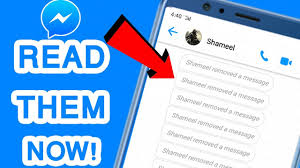 How to restore deleted messages fast. How To Read Deleted Removed Messages On Facebook Messenger 2021 Deleted By Sender Youtube