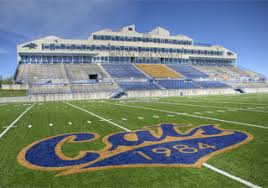 A new north end zone complex, featuring dressing. Bobcat Stadium Montana State University