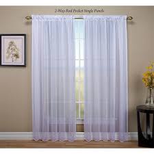 Find the perfect blinds, curtains and widow treatments for every room in your house. Tergaline Semi Sheer Unique Two Way Rod Pocket Top 54 In Wide With Custom Weighted Corded Bottom Hem On Sale Overstock 11178683