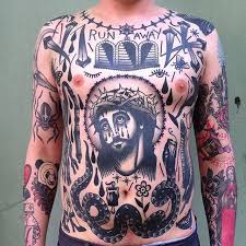Instagram Photo By Blackworkers Blackworkers Via Iconosquare Traditional Tattoo Torso Tattoos Traditional Tattoo Sketches
