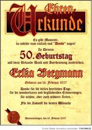 Hier könnt ihr euch gutscheine oder urkunden wünschen, mailt eure wünsche an: Zum 50 Geburtstag Urkunde Wunsche Zum Geburtstag