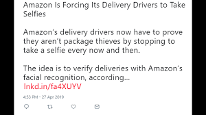 13.06.2019 · the amazon flex app gives you access to technology that makes delivering packages easy. Verify Does Amazon Now Require Delivery Drivers To Take Selfies Wusa9 Com