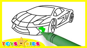 How To Draw A Car How To Draw A Color Sports Car Chilren Videos Youtube Hey this group is for anyone who wants to display there car drawings or photos! how to draw a car how to draw a color sports car chilren videos