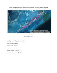 Find 68 photos of the 1214 mockingbird rd home on zillow. Pdf Village Of Islamorada Gis Vulnerability Assessment For Sea Level Rise Planning