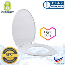 Cara tukar cover tandas duduk toilet bowl. Essential Light Duty Toilet Seat 1 Yr Warranty Toilet Bowl Cover Penutup Pelapik Mangkuk Tandas Jamban Ichiban Diy Shopee Malaysia