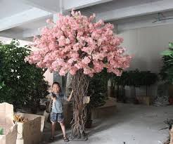 Artificial Cherry Blossom Tree Without Leaves For Hotel Decoration Silk Cherry B Artificial Cherry Blossom Tree Artificial Plant Arrangements Artificial Plants