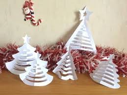 Sapins De Noel En Papier Video Arbres De Noel De Papier Sapin De Noel Bricolage Noel Facile