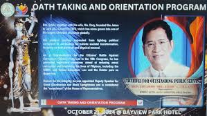 CIBAC REP. BRO EDDIE VILLANUEVA AWARDED AS “OUTSTANDING PUBLIC SERVANT” BY  PAO