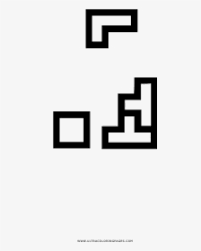 Make a coloring book with original tetris for one click. Tetris Coloring Page Parallel Hd Png Download Kindpng
