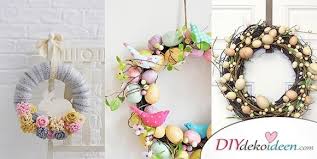 Osterkranz selber basteln willkommen zu einer neuen bastelidee :) wenn es euch gefällt liken nicht vergessen! Begrusst Den Fruhling Mit Diesen Diy Osterkranz Ideen