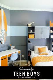 Teenage boys' bedroom ideas for sleep, study and socialising. 25 Great Bedrooms For Teen Boys