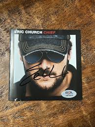 Eric Church Signed adsorbing Chief