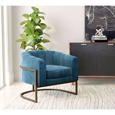 101153 Lyric Occasional Chair Blue Velvet Our Plush Velvet Chair Is On Your Must Have Occasional Chairs Blue Occasional Chair Accent Chairs For Living Room