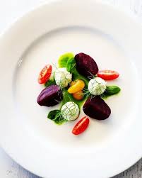 Baby Beets Goats Cheese Fennel Mousse Basil Oil Temptation For Food Goat Cheese Recipes Food Food Plating