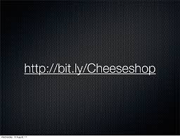 Record yourself saying 'wednesday' in full sentences, then watch yourself and listen.you'll be able to mark your mistakes quite easily. How To Pronounce Pypi Speaker Deck