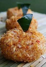 Resep Serundeng Ketan Isi Ayam Inforeseps Com Savory Snacks Malay Food Asian Desserts