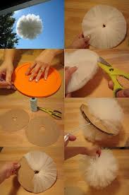 Tulle Pom Pom Diy Tulle Poms Paper Flowers Crafts